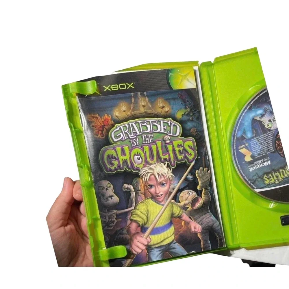 Grabbed by the Ghoulies Microsoft Xbox Original Rare Beat Em Up Complete CIB